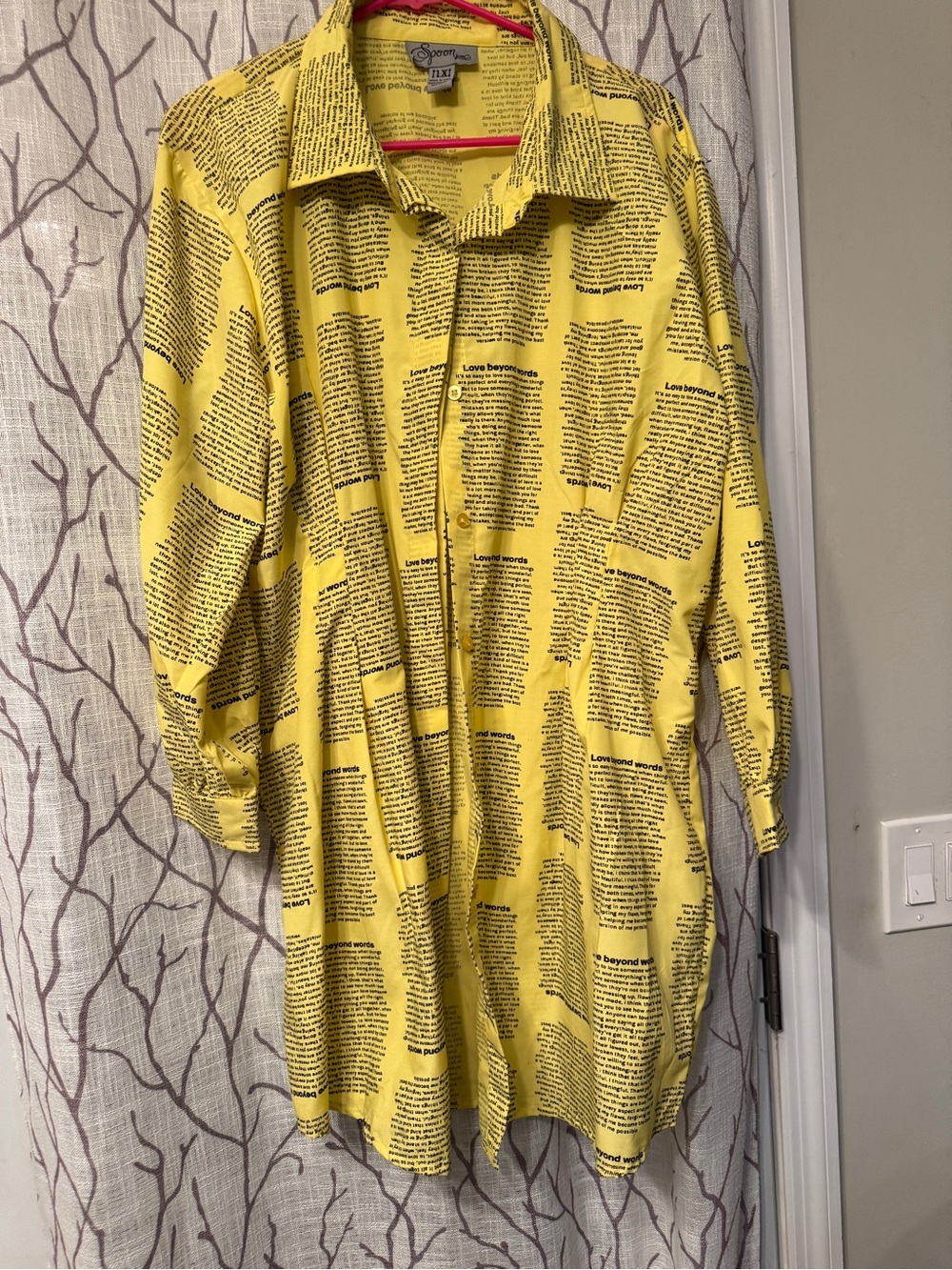 Spoon Jean 1xl women’s dress in yellow